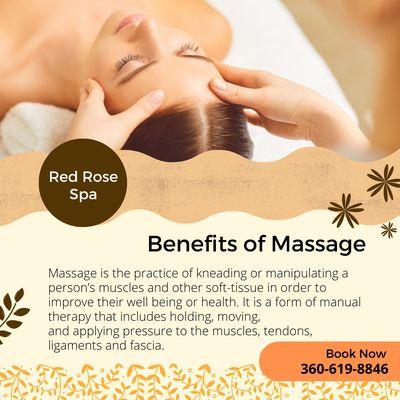 Red Rose Spa
 4503 Ocean Beach Hwy #105, Longview, WA 98632
 Call us at 360-619-8846