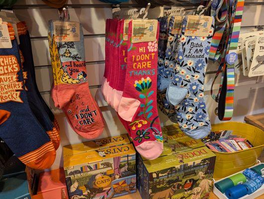 funny, snarky socks