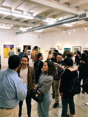 Gallery Opening, great Turn out!