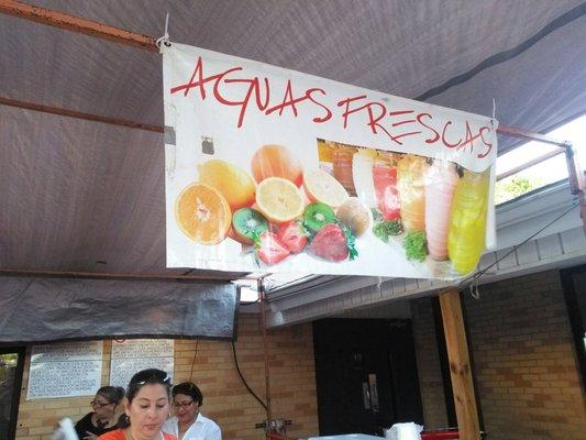 Freshly squeezed fruit drinks