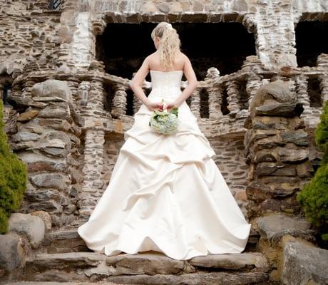 CT Wedding Photography - Gillette Castle Wedding Dress Shoot