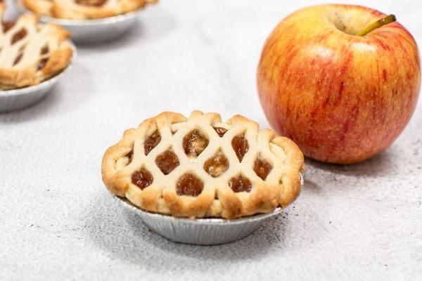 Classic apple pie with lattice crust