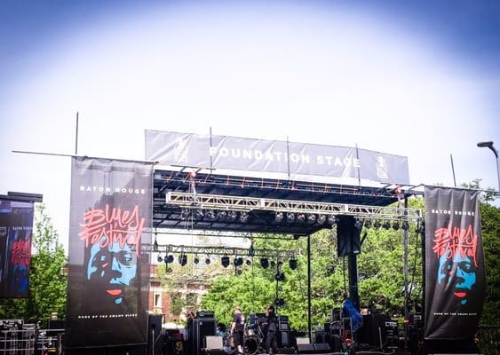 Blues Festival downtown.