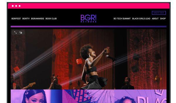 Black Girls Rock -  Graphic Design, Develop, Content, Marketing