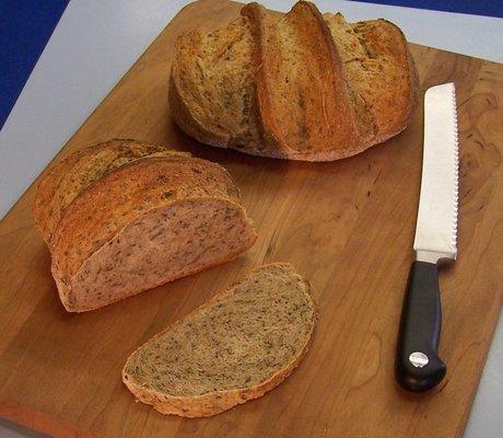 Caraway Rye - crumb & crust.  I like to say I sell bread, not air.  :)