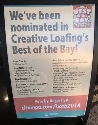 best of the bay nominations, hillsborough county, downtown tampa