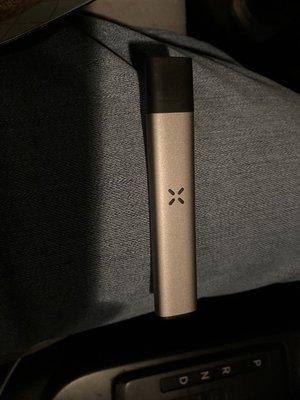 VAPE PEN FOUND IN OUR CAR AFTER LOOKING FOR THE SOURCE OF THE NASTY SMELL IN THE CAR.