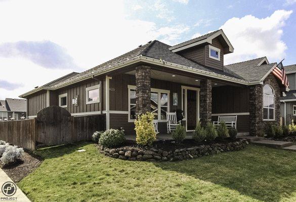 A custom-built home in Central Point