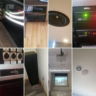 Sorround Sound and Projector/Screen