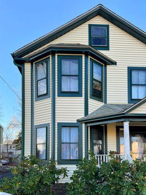 Revitalize your home's charm with our siding services, turning the old into a fresh, new statement of pride.