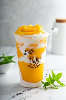 mangoes slushed and cream