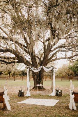 Ceremony set-up