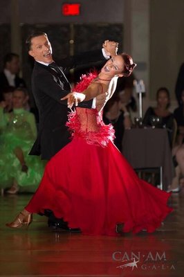 Instructor/owner, Erin Marie dancing a professional Foxtrot Show, in Toronto Canada!