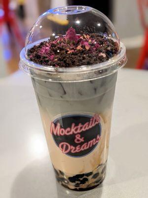 Oreo aura milk tea