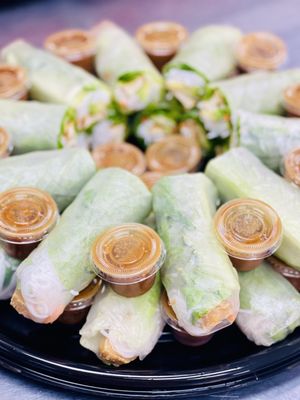 Garden Springroll Tray Catering