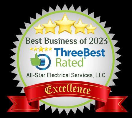 Another year gone by , another excellent Award. Thanks to all for voting us top Electrical services in The Greater Philadelphia Area.