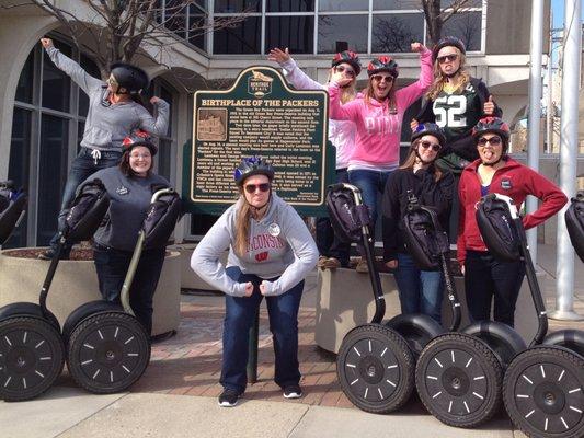 Guided Segway Tour of Green Bay's Packer Heritage Trail