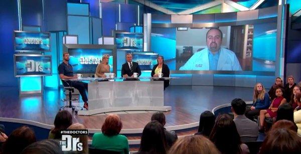 Dr. John Zannis on The Doctors show.