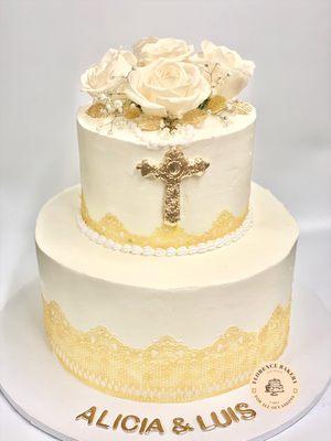 First communion cake