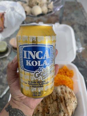 Best kola around, don't fight me just taste Inca Kola and welcome to the team! Lol