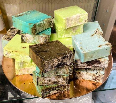 Homemade soaps