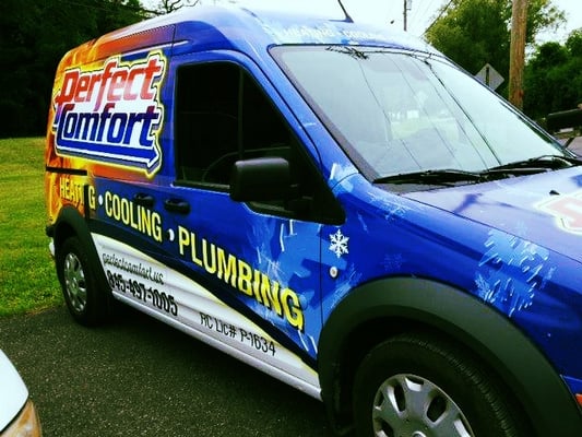 Ford Transit wrapped with our new logo!