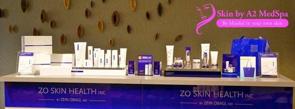 Skin by A2 MedSpa is an authorized distributor of ZO Medical Skin Products.