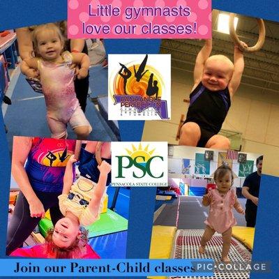 Preschool classes at PSC Gymnastics rock!