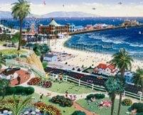 Alexander Chen "Santa Monica Pier"