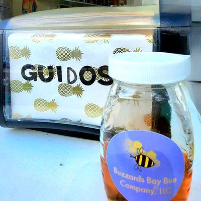 Local honey from Buzzard's Bay Bee Company