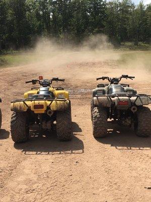 Down and dirty with the ATV's