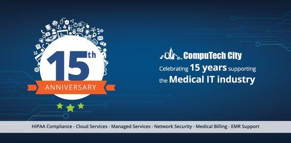 Celebrating 15 years in the Medical IT indsutry. :D