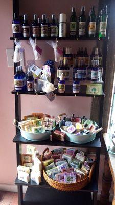 Handcrafted soaps, oils, and sprays