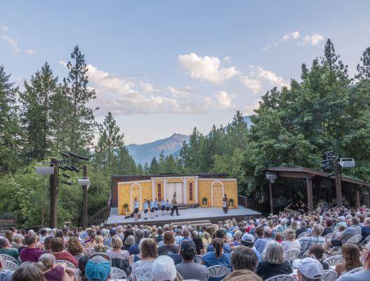 Enjoy a gorgeous evening of theater under the stars