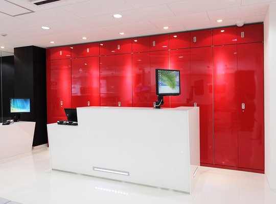 Office Reception designed by Office Sekkei