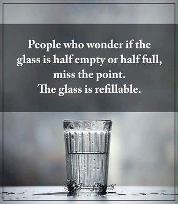 Let's work together to refill your cup. It just may change your life.