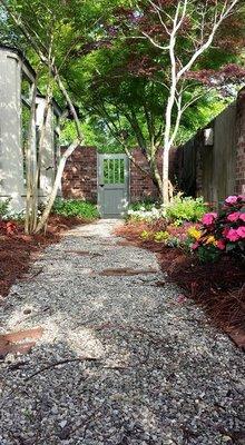 Beautiful entry to our dental office