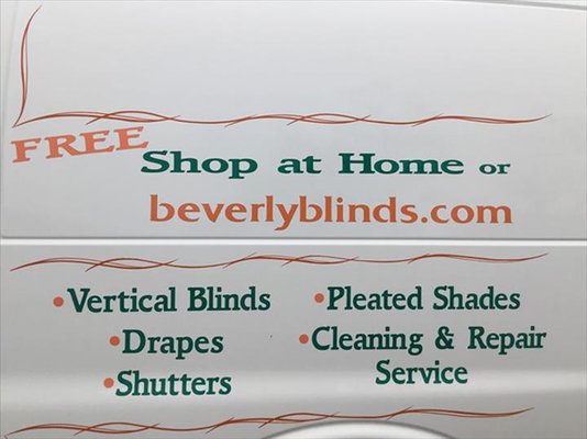 Beverly Venetian Blind Co.