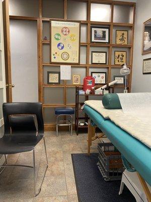 Acupuncture room