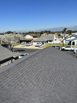 Recent roofing project in Ontario, CA