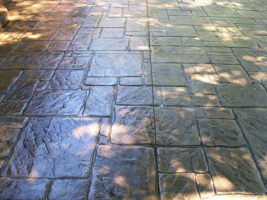 stamped concrete ideas & designs by T & H Foundations in st charles & st louis mo, best concrete contractor / company in MO