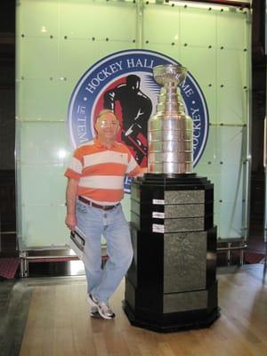 In Toronto at the Hockey Hall of Fame "Go Bolts"