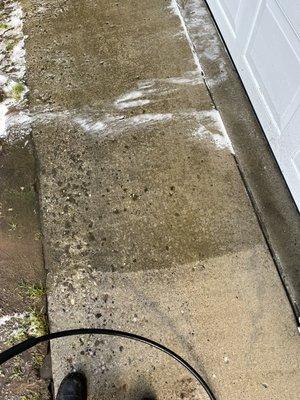 Super clean pressure washing