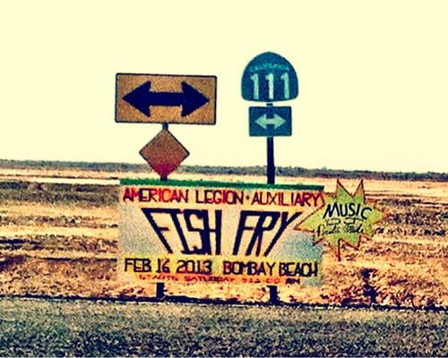 Almost died taking this photo AND I missed the Fish Fry by a day.