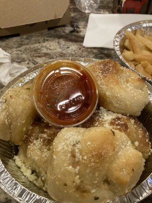 These best garlic knots I've ever had!