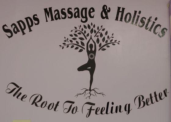 The Root To Feeling Better! Sapps Massage And Holistics