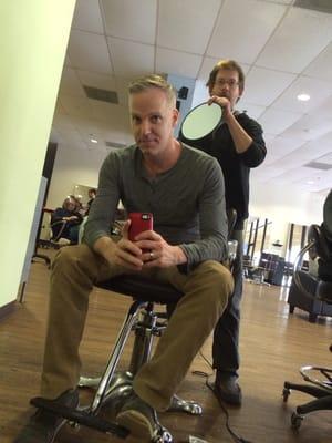 @halocolorlab --- best cut you'll get in #DFW! Thanks Erik!