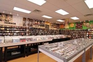 CD Warehouse inside