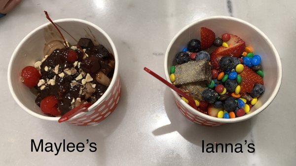 Frozen yogurt