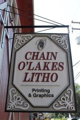 Chain O' Lakes Litho